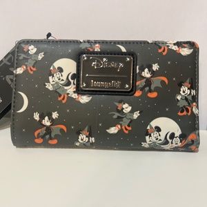 Mickey & Minnie Loungefly Halloween Wallet